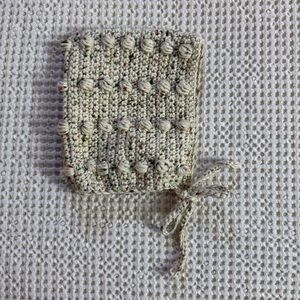 Handmade Crochet Baby Pixie Bonnet